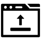 Upload interface icon