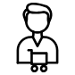 customer male icon