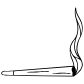 marijuana joint icon