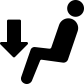 Low air conditioner icon