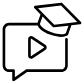 video learning icon