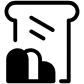 wheat bread icon