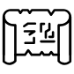ancient scroll icon