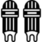 batting pad icon