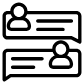 question and answer icon