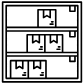 goods shelf icon