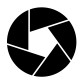 Camera diaphragm icon