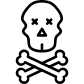 crossbones icon