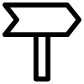 arrow pointing right icon