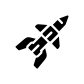 rocket flight icon
