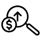 Money research icon