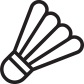 Shuttlecock icon