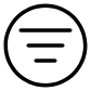 Filter Sort Lines Descending icon