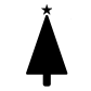 Christmas tree icon