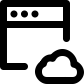 cloud window icon