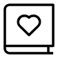 romance book icon