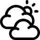 cloudy cloud sun icon