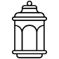 arabic lantern icon