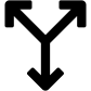Bifurcation Direction icon