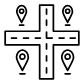 Map Route icon