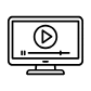 video stream icon