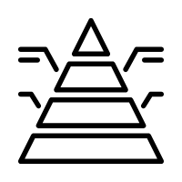 pyramid chart Icon 7959894