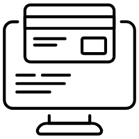 online card details icon