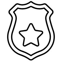 police badge Icon 7966615