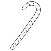 Candy Cane Icon 7968051