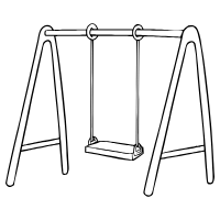 playground swing Icon 7968057