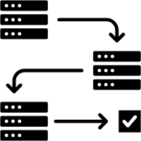 data pipeline Icon 7974128