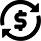dollar exchange icon