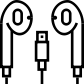 Apple earpods icon
