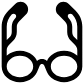 reading glasses icon