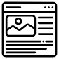 website content icon