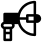 parabolic microphone icon