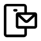 Online message icon