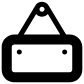 door sign icon
