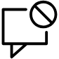 no comment icon