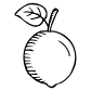 orange fruit icon