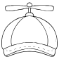 propeller hat icon