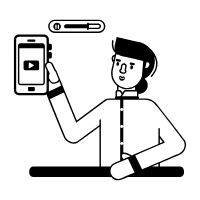 mobile streaming Icon 8420237