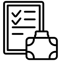 baggage list icon