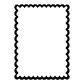 wavy frame icon