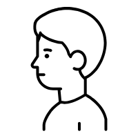 side profile icon