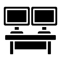 dual monitor icon