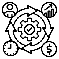 workflow management icon