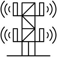 antenna tower Icon 8497529