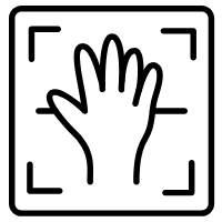 Biometric Hand Scanner icon