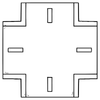 crossroad Icon 8499146